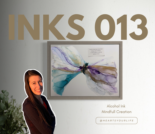 INKS 013 - Trust - Alcohol Ink Painting