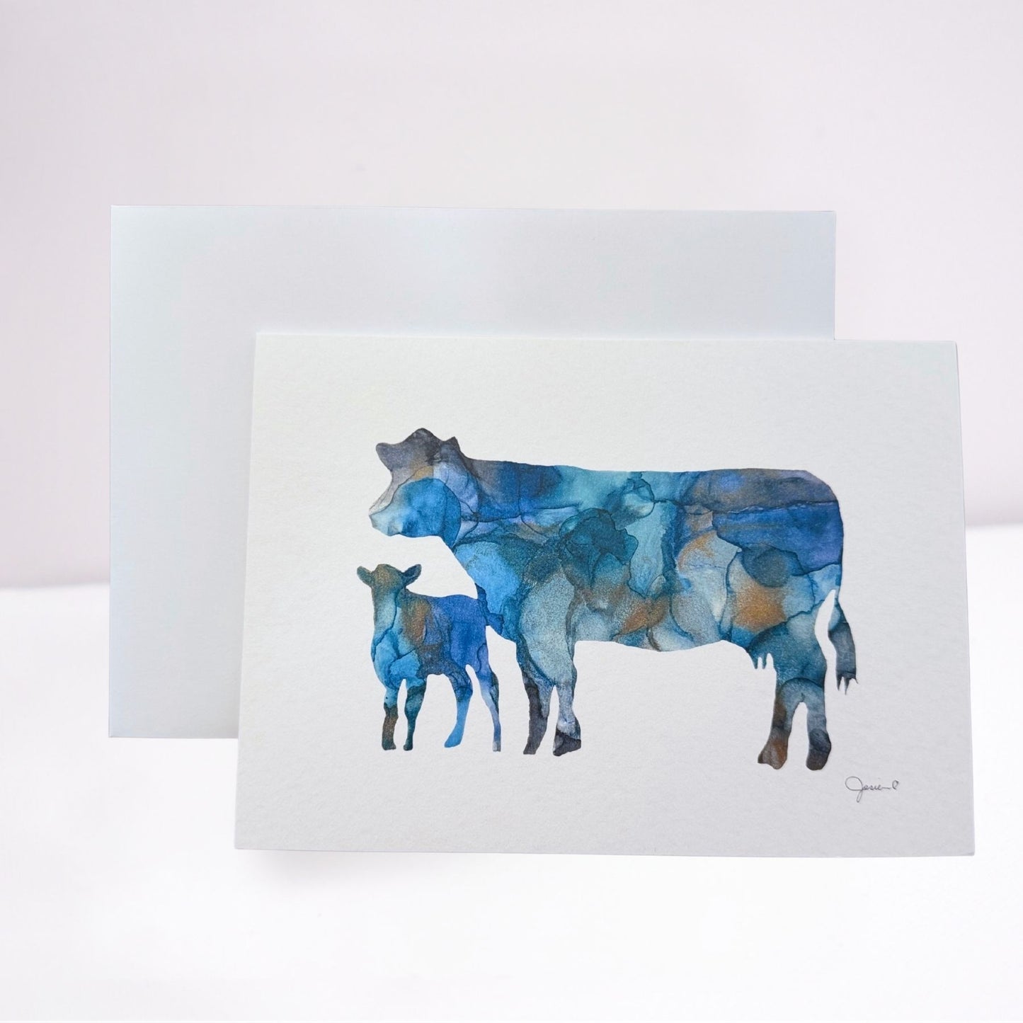 Cows - Greeting Card