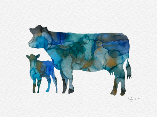 Cows - Fine Art Print