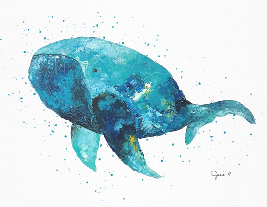 Whale - Fine Art Print