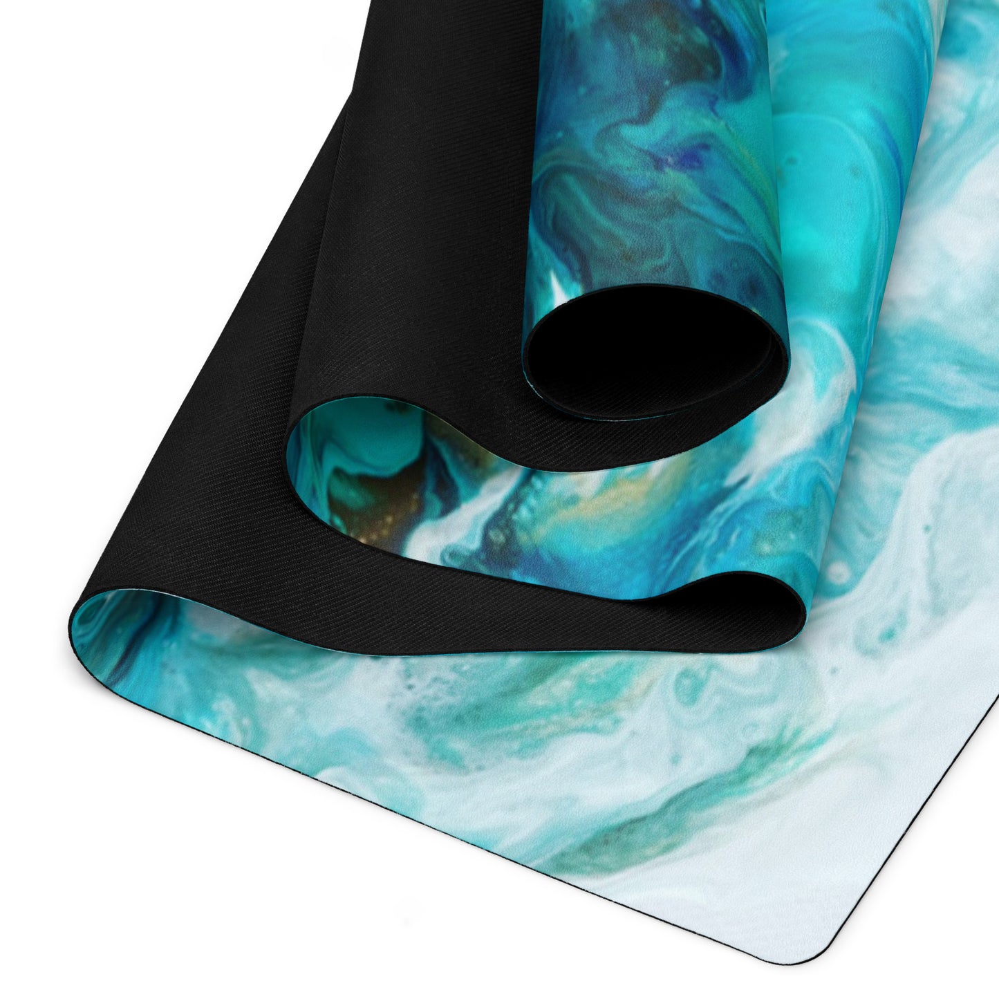 Ocean Waves Yoga Mat
