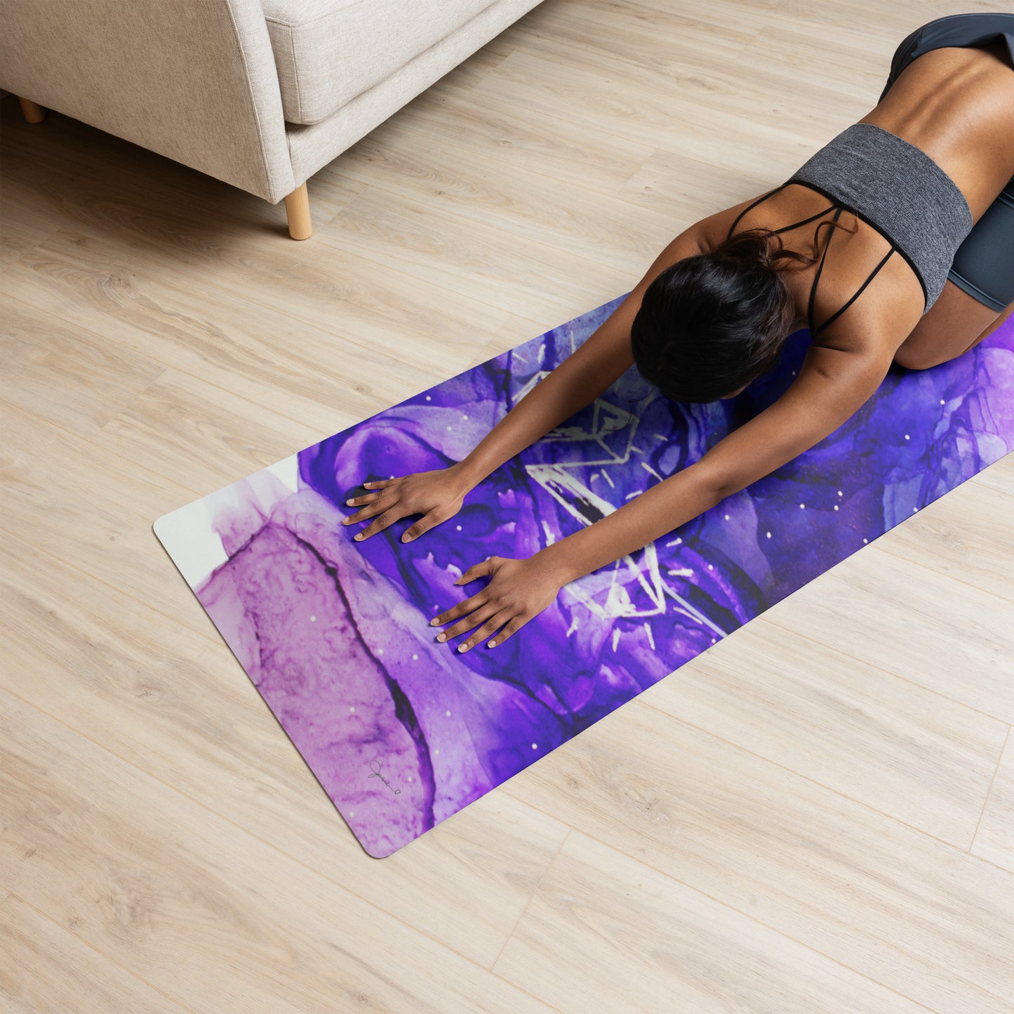 You Are Diamond - Yoga mat