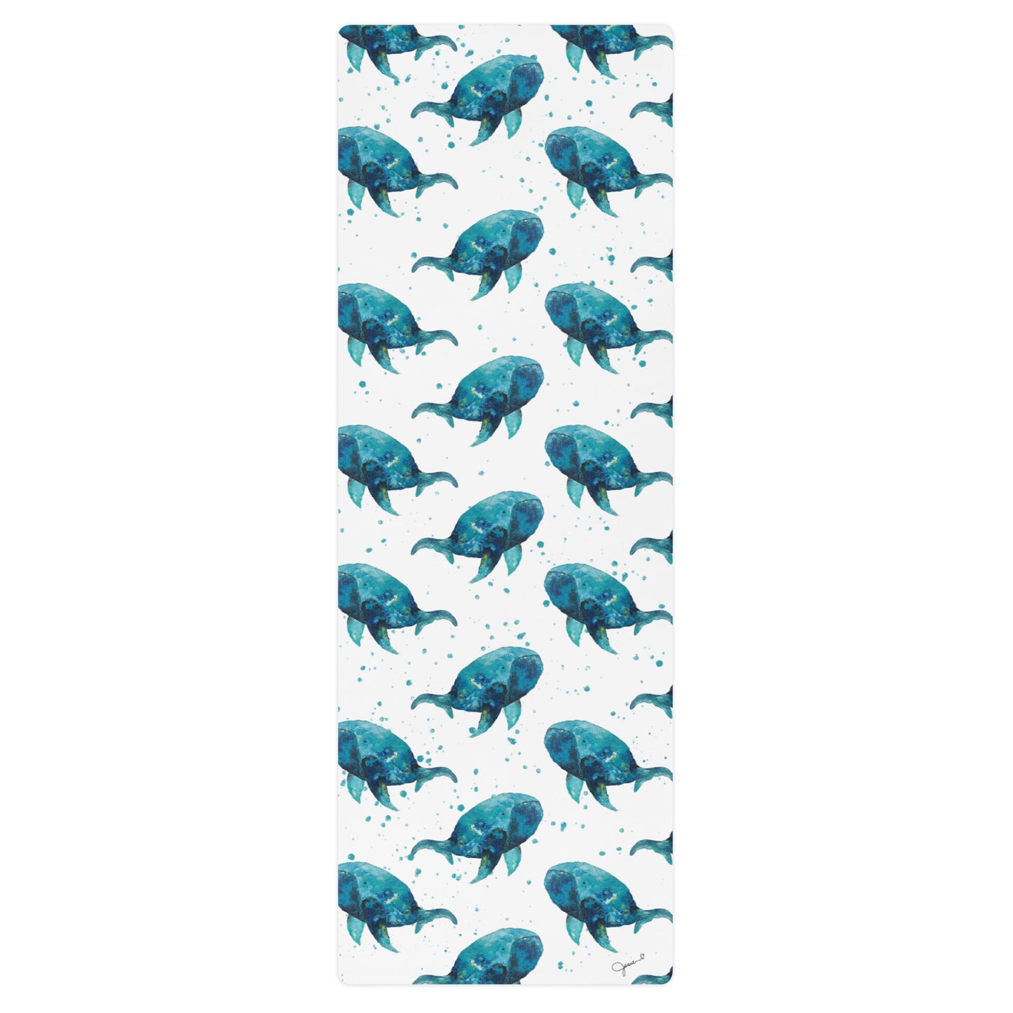 Whales - Yoga mat