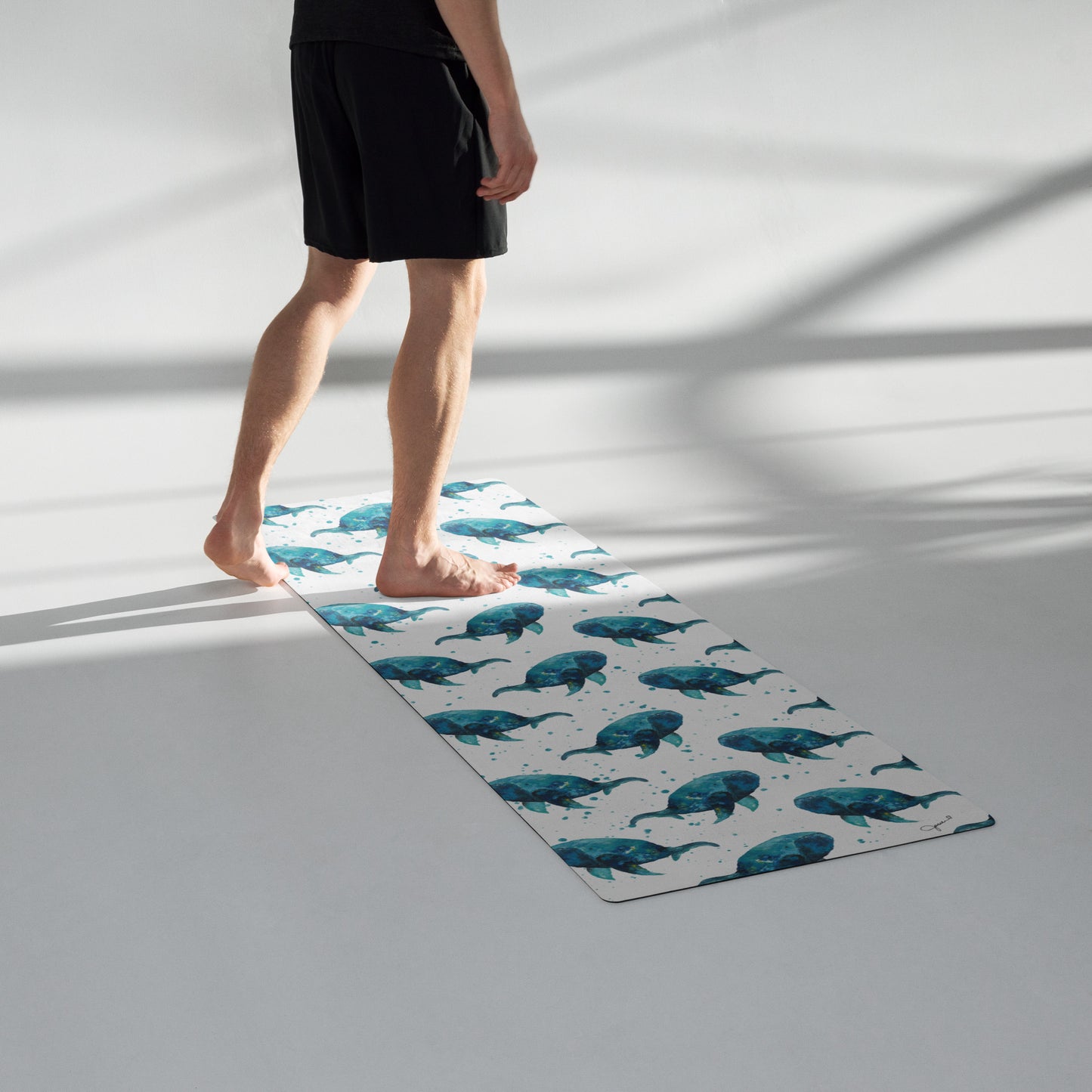 Whales - Yoga mat