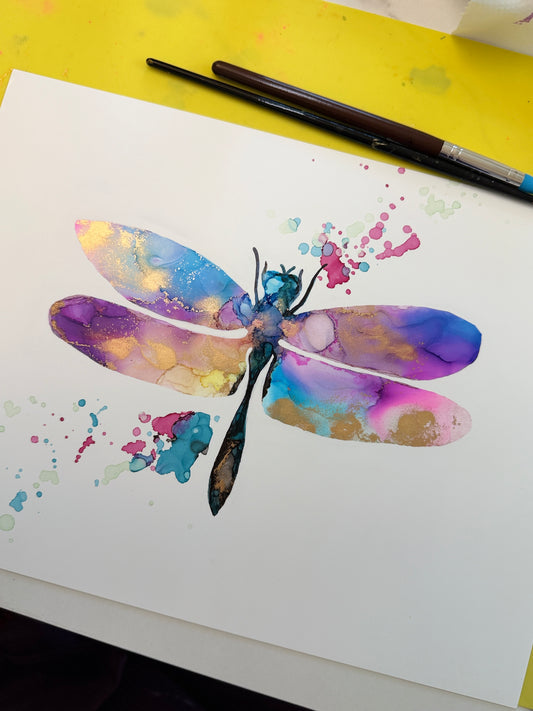 Alcohol Ink Silhouette Like a Pro - Nov. 5 & 6, 2026