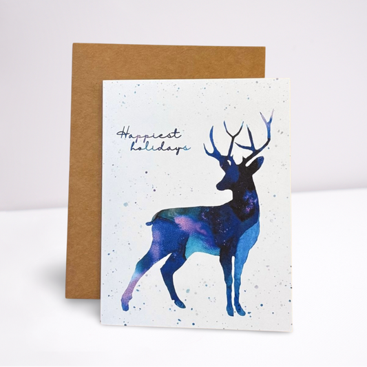 Blue Stag - Happiest Holidays