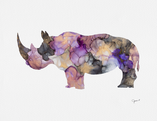 Rhino - Fine Art Print