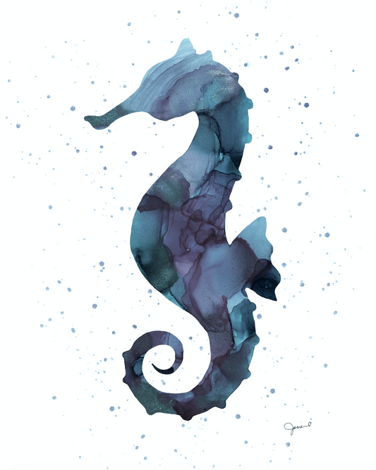 Seahorse Blue